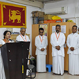 සනත් මාමා සහ උපාලි මාමා ඩුබායි දහම් පාසලෙන් සමු ගැනීම